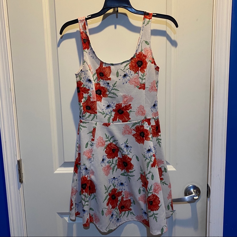 Floral skater dress